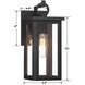 Boadie Sconce Wall Light in Matte Black
