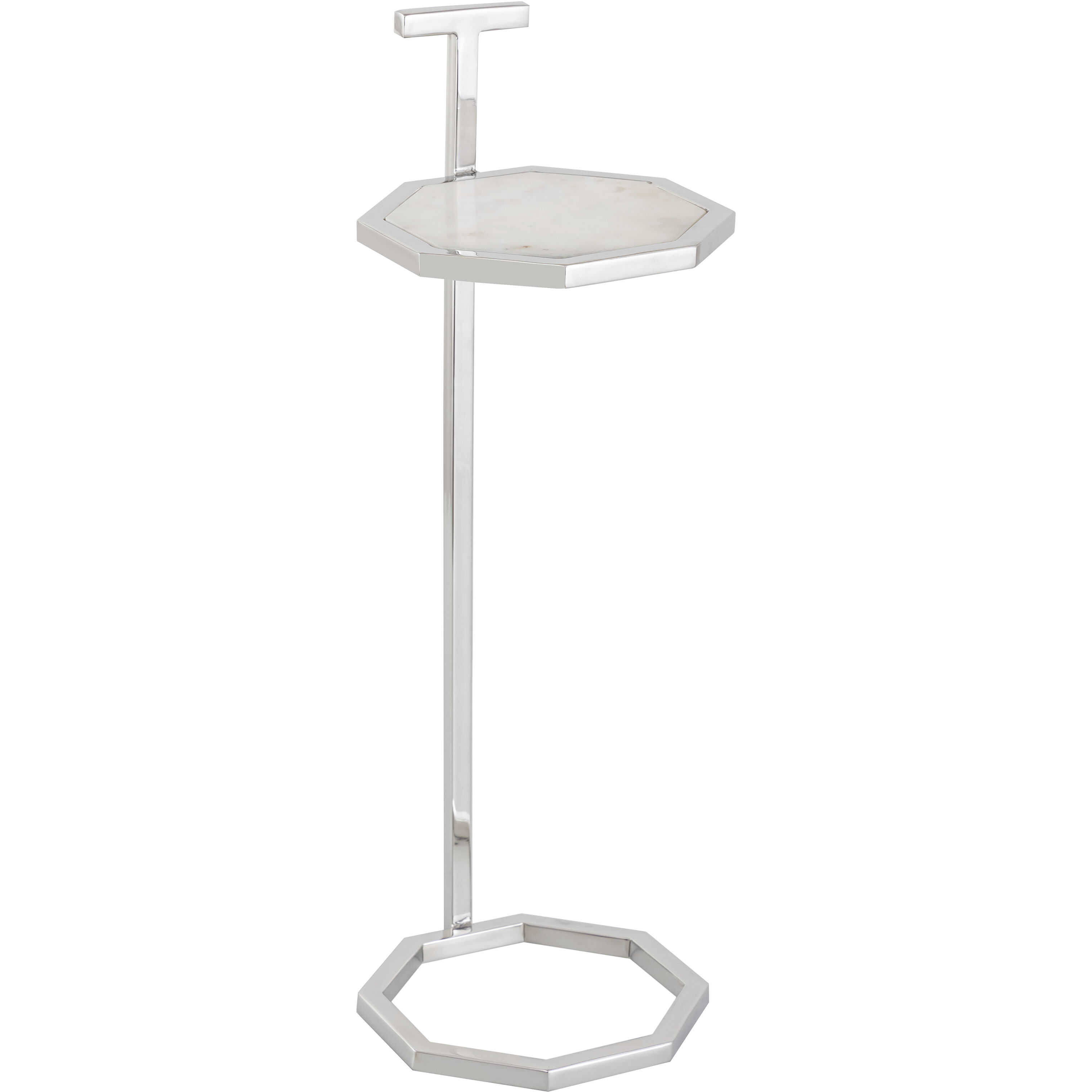 Daro 24 X 9 inch Nickel Accent Table