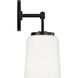 Richard June Liora 1 Light 5.21 inch Aged Iron Wall Sconce Wall Light in LED