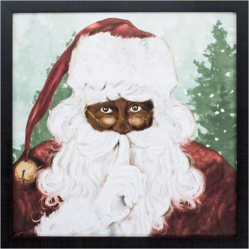 Christmas Collection Green Framed Art