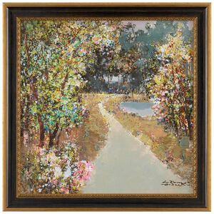 LM Zhou's A Walk in the Park Oils And Original Art, Landscape