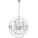 Cordelia 12 Light 44 inch Chrome Pendant Ceiling Light