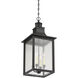 Monte Grande 4 Light 13 inch Slate Outdoor Hanging Lantern