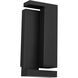 Dance LED 18 inch Sand Black Wall Sconce