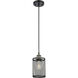 Nestbrook 1 Light 4.75 inch Black Antique Brass Pendant Ceiling Light in Matte Black