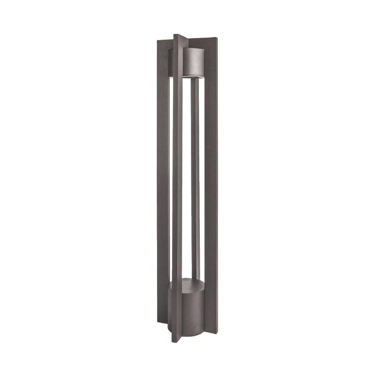 Chamber 277 13.2 watt Bronze On Aluminum Bollards in 3000K