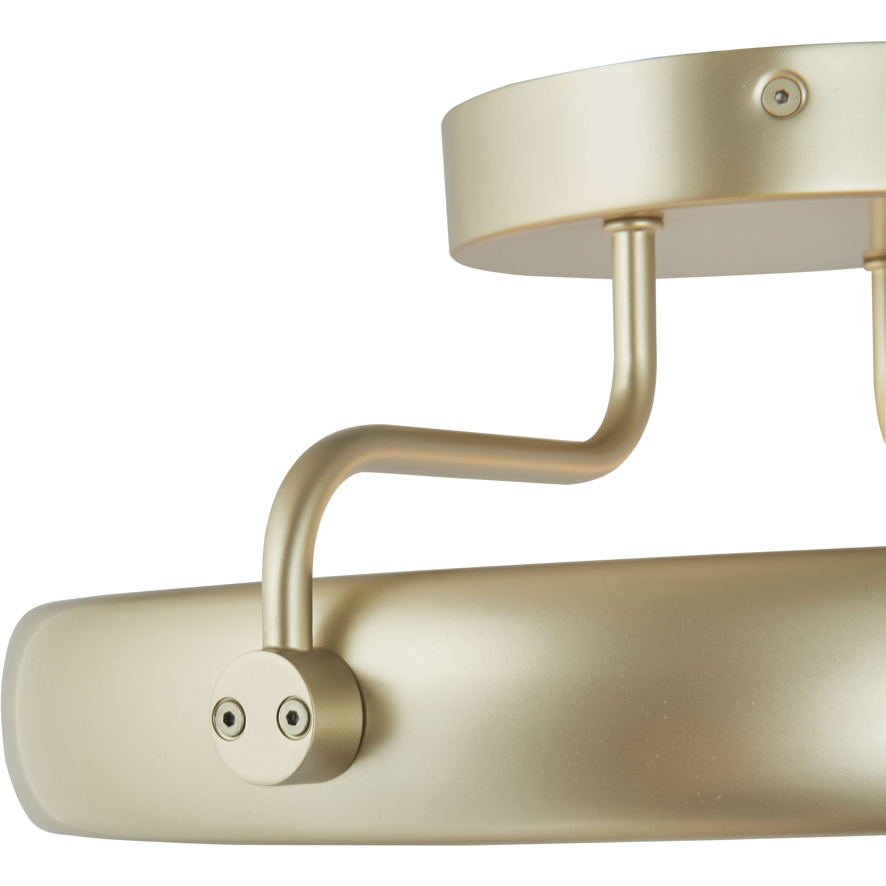 Rave LED 14 inch Titanium Silver Flush Mount Ceiling Light