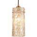 Roubaix 1 Light 5 inch Satin Brass Mini Pendant Ceiling Light