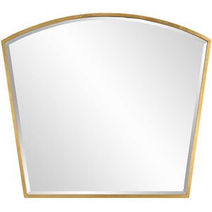 Boundary 36 X 31.63 inch Antiqued Gold Leaf Mirror