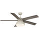 Modern Farmhouse 52 inch Distressed White with Distressed White/Birchwood Blades Ceiling Fan