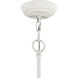 Adelaide 9 Light 36 inch Textured White Chandelier Ceiling Light