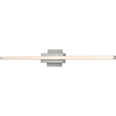 Foil LED 31.5 inch Brushed Aluminum Bath Vanity Light Wall Light
