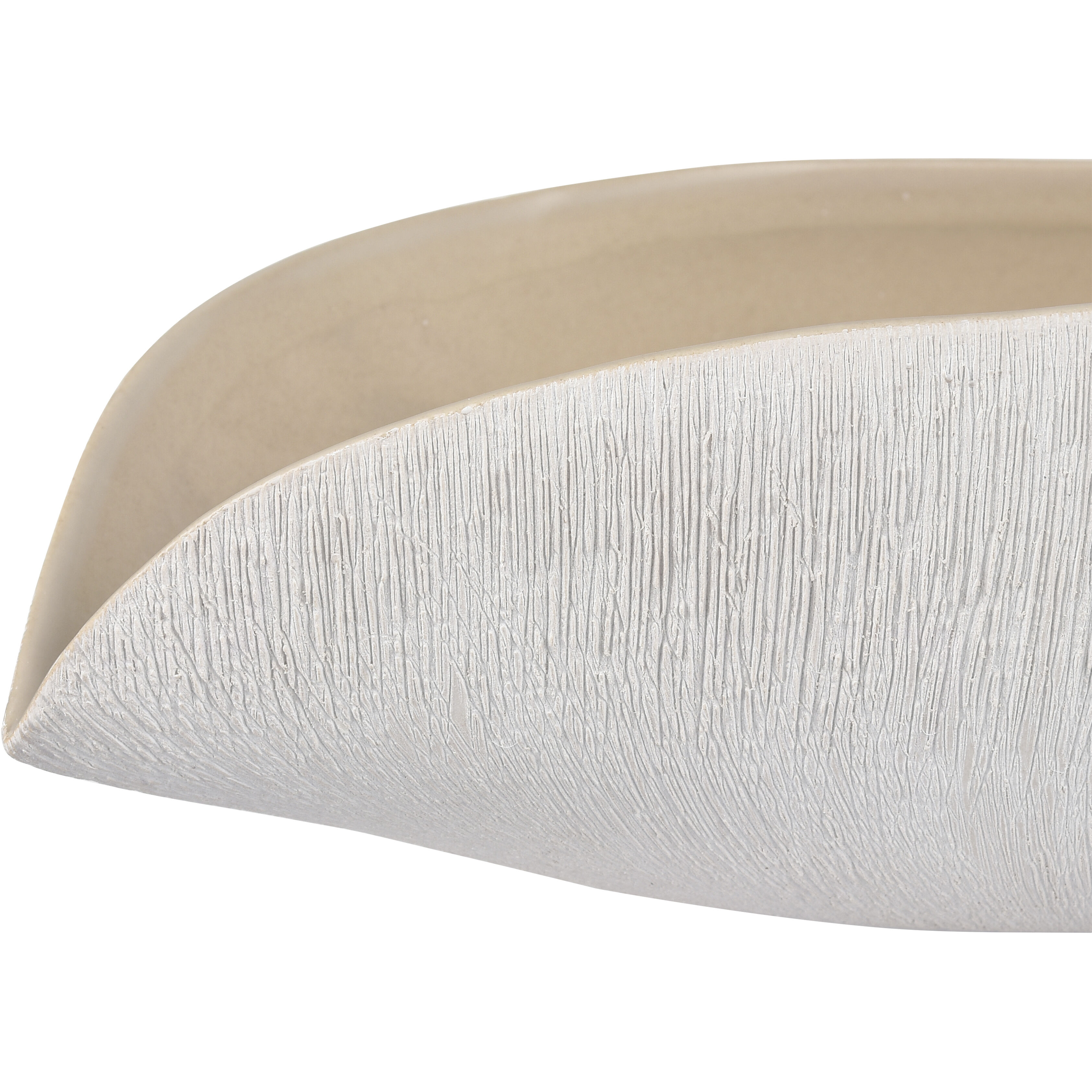 Greer 18 X 4.25 inch Vessel in Beige