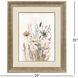 Wild Grasses I Pink and Brown and Gray Framed Art, Propac