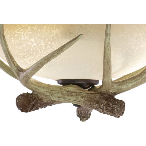 Lodge LED Weathered Patina Convertible Light Kit