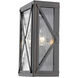 Brooklyn 2 Light 11 inch Oil-Rubbed Bronze Exterior Wall Mount