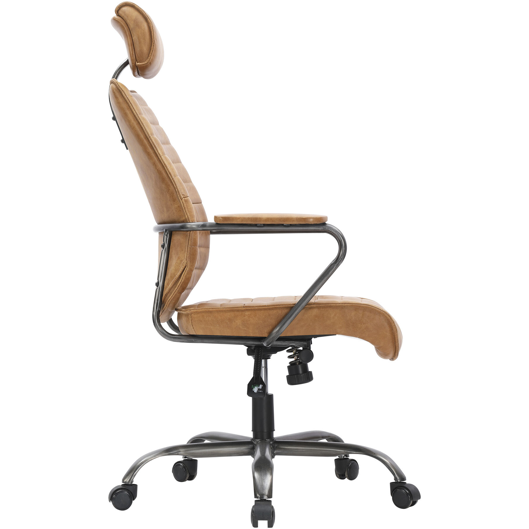 Executive Orange Swivel Office Chair