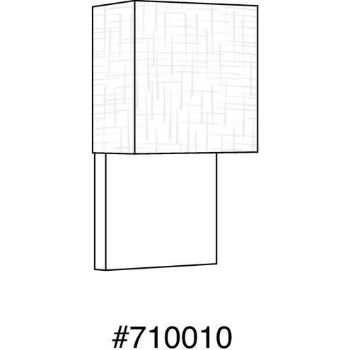 LED Sconce LED 6.75 inch Brushed Nickel ADA Wall Sconce Wall Light, Progress LED