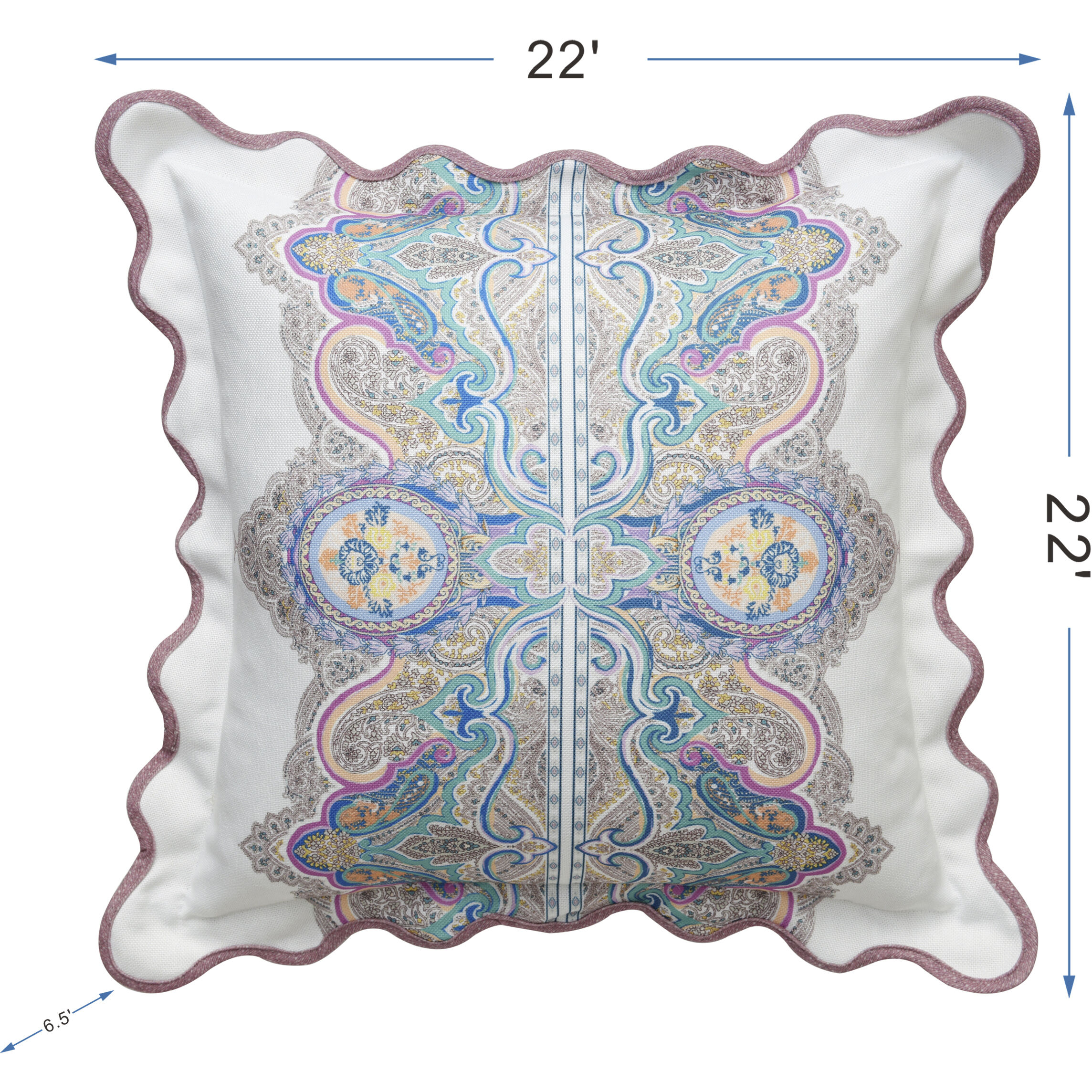 Heather 22 X 7 inch Multi Pillow