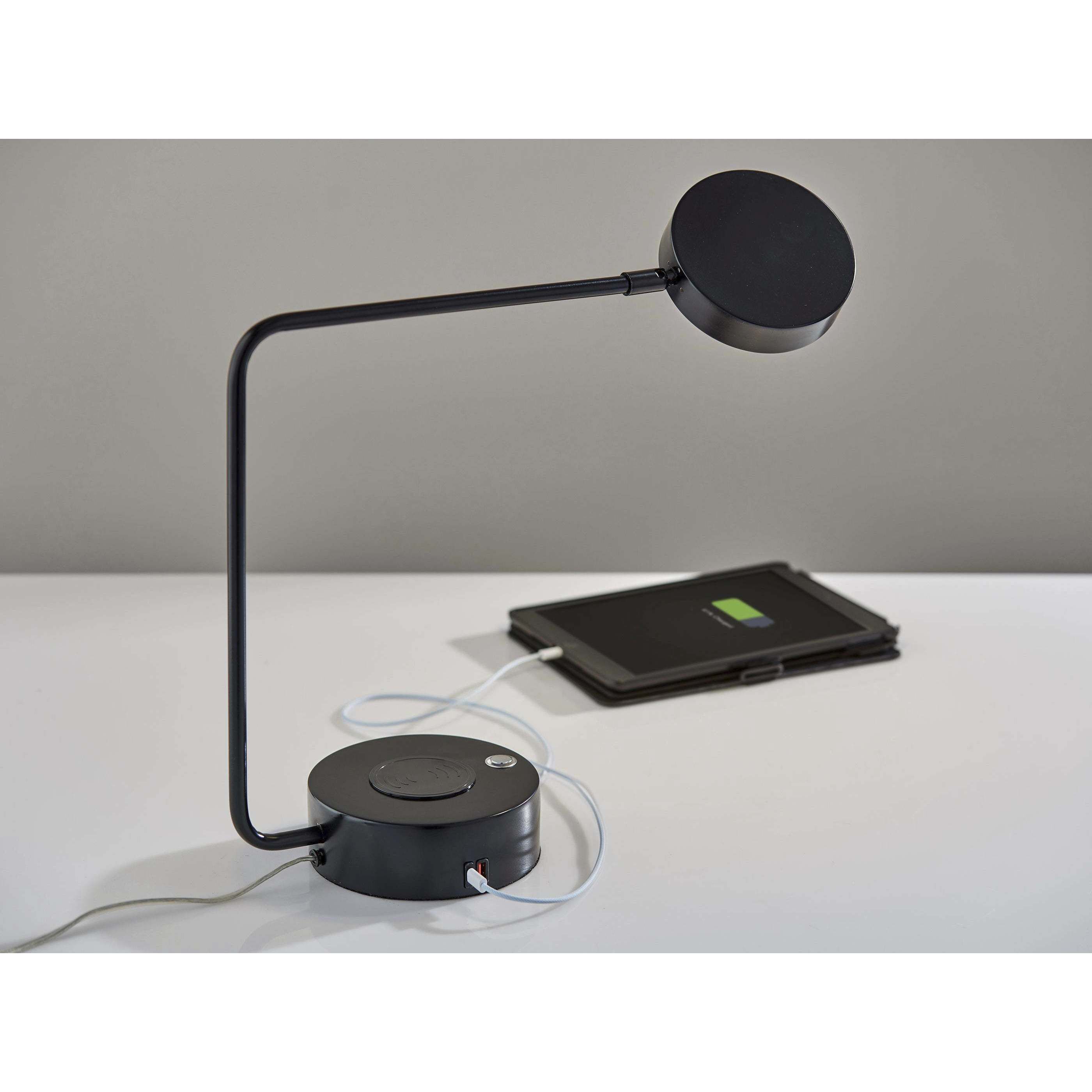 Viper 15 inch 9.00 watt Black Supercharger Desk Lamp Portable Light