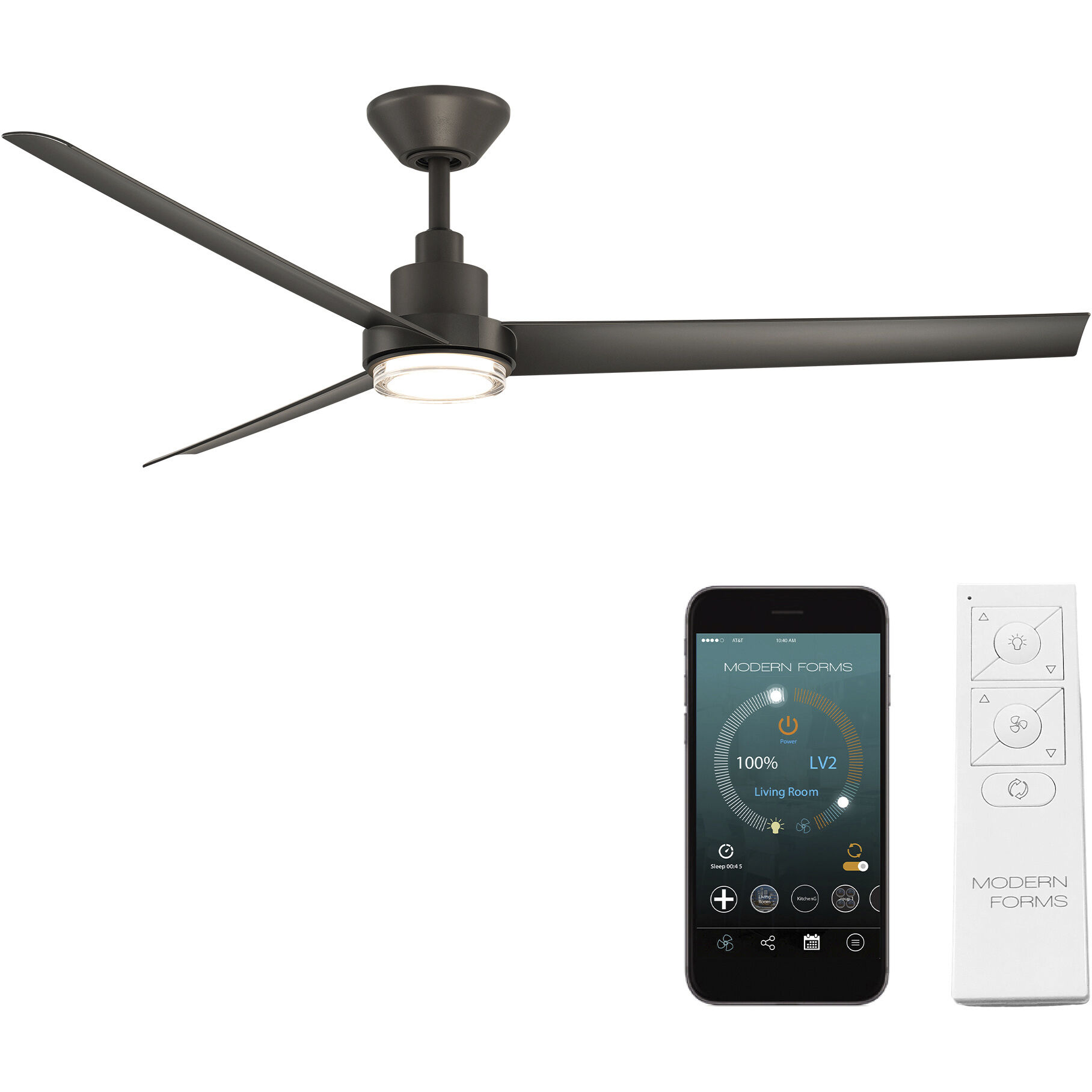 Bolo 62 inch Bronze Ceiling Fan