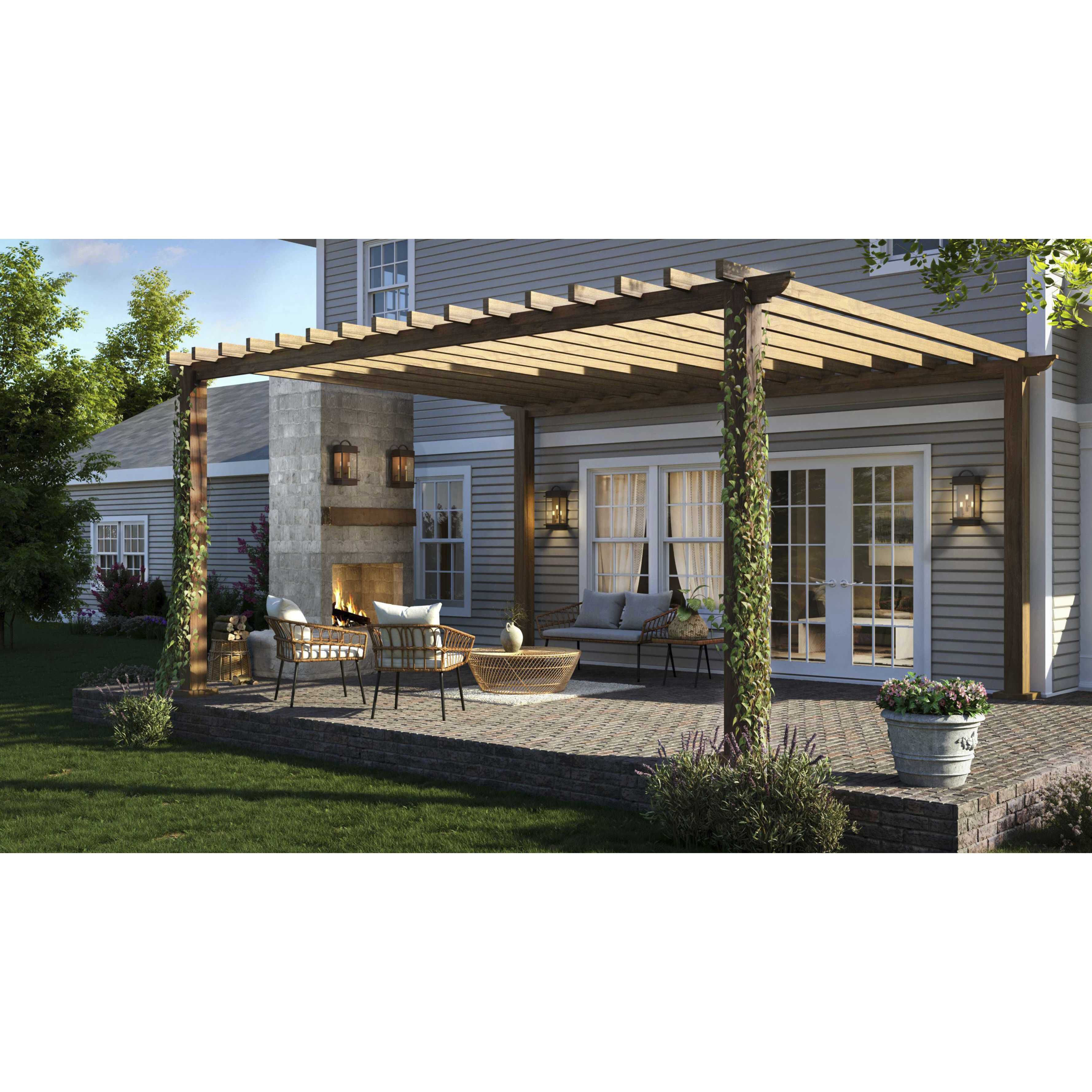 Santee 3 Light 20 inch Antique Bronze Outdoor Wall Lantern, Large, Design Series