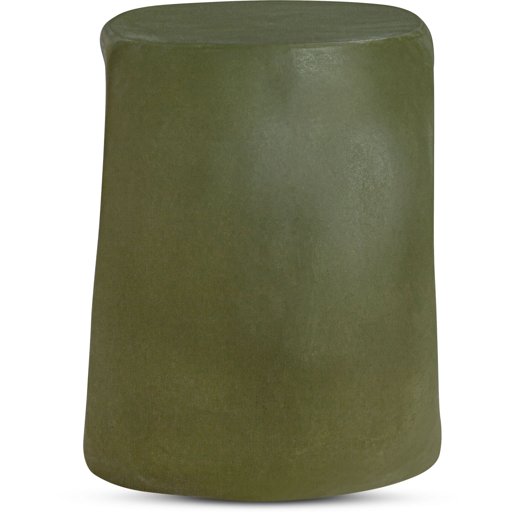 Albers 17.75 inch Green Garden Stool, Outdoor