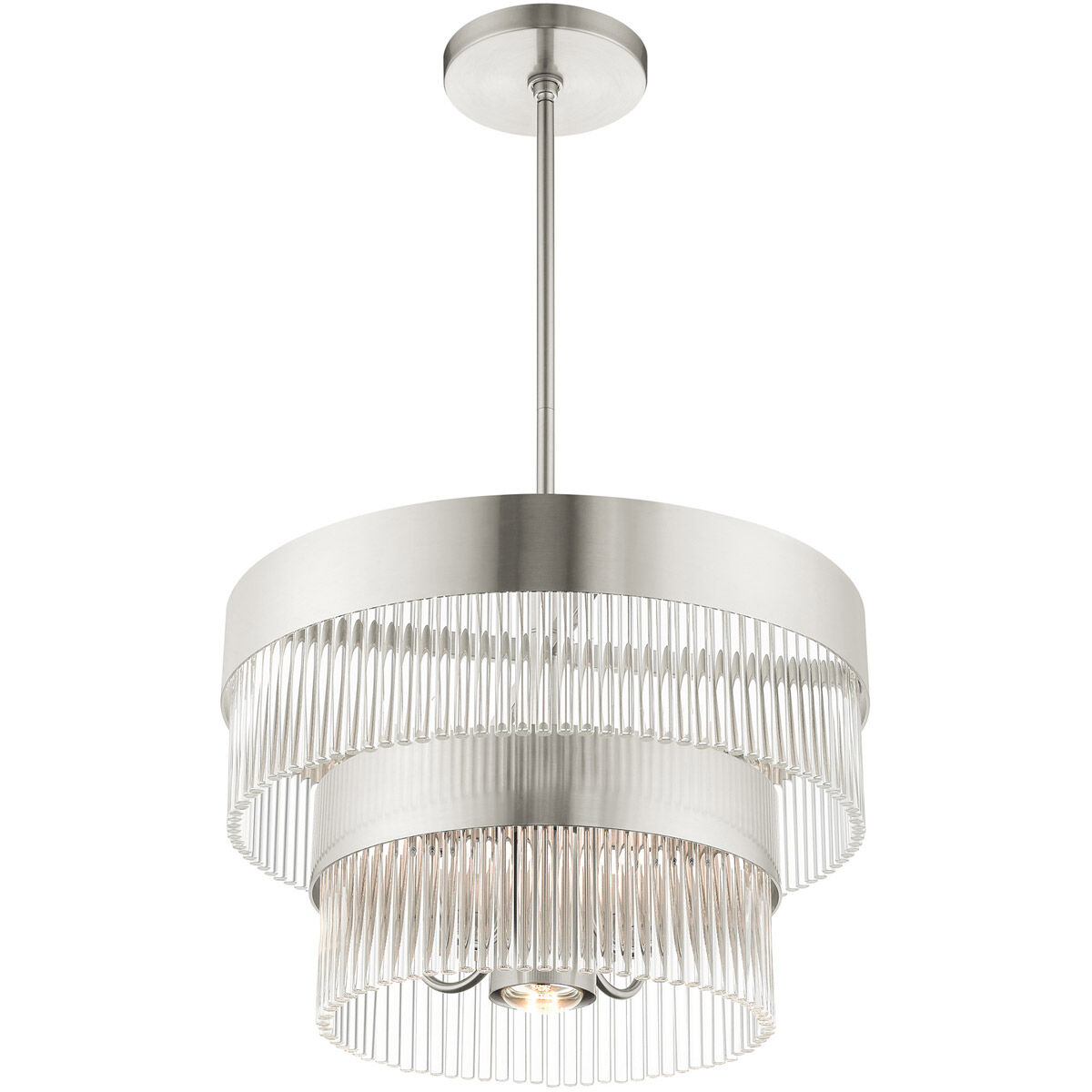 Norwich 5 Light 20 inch Brushed Nickel Chandelier Ceiling Light