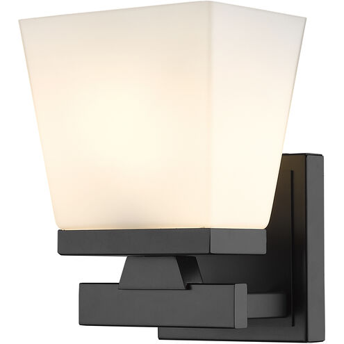Astor 1 Light 5.75 inch Matte Black Wall Sconce Wall Light