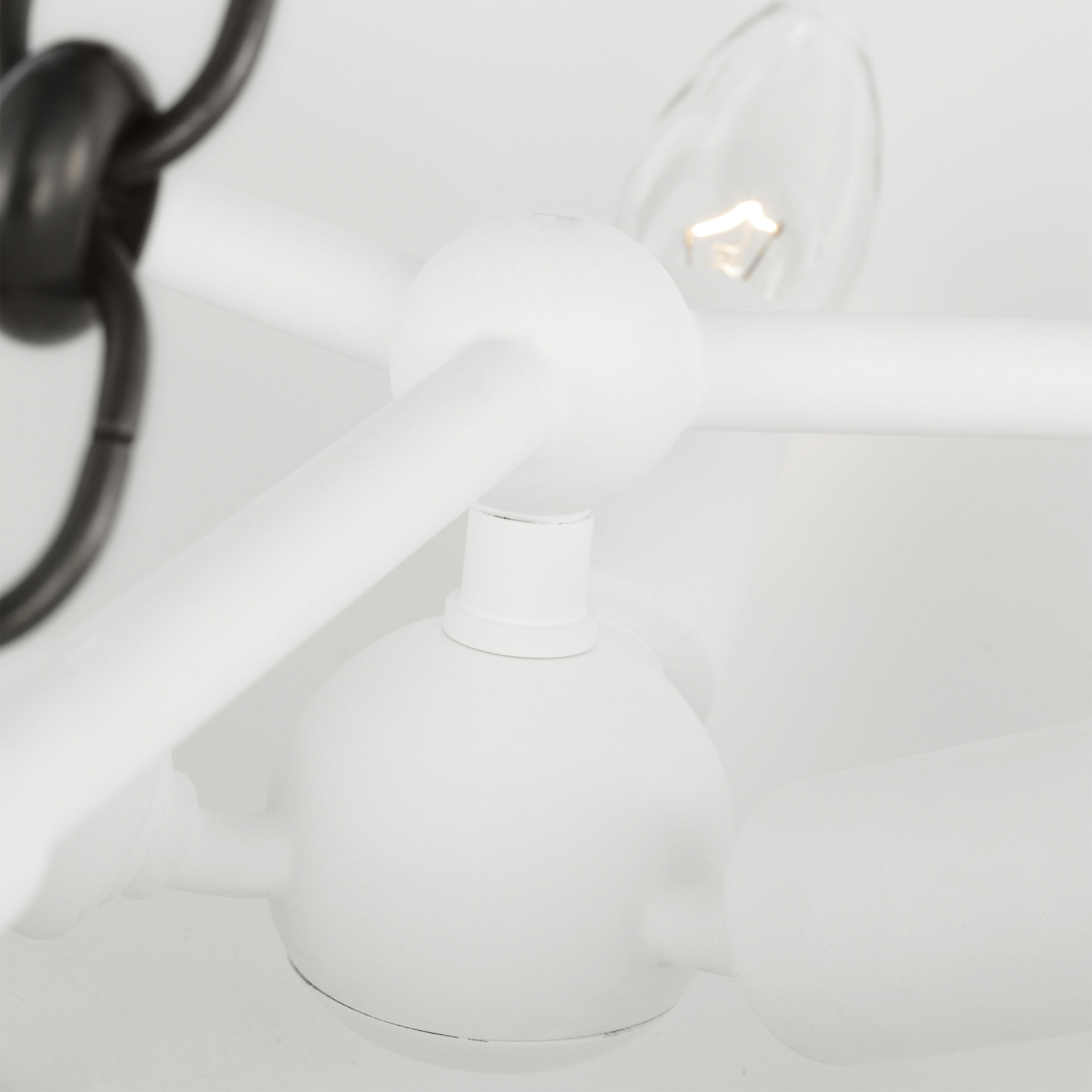 AERIN Mollino LED 24 inch Bronze Semi-Flush Mount Ceiling Light