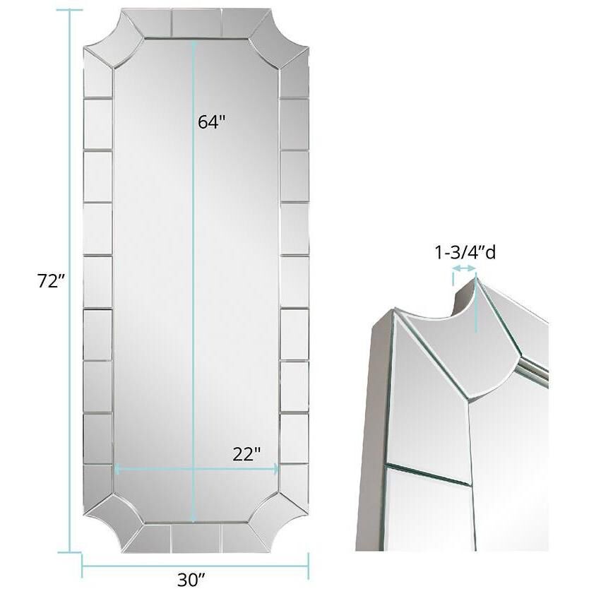 Caterina 72 X 30 inch Champagne Mirror
