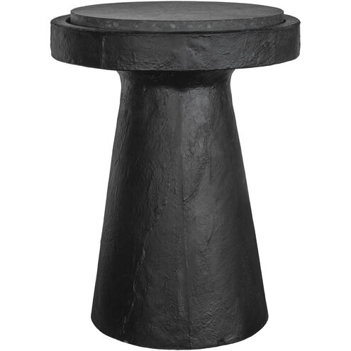 Book 21 X 16 inch Black Accent Table, Outdoor