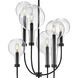 Alchemy 20 inch Black Indoor Foyer Light Ceiling Light