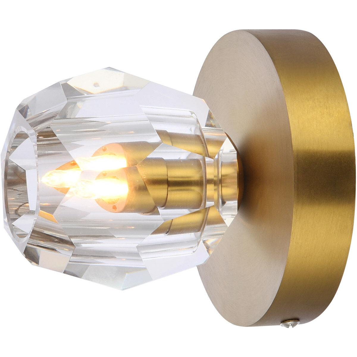Eren 1 Light 5 inch Gold Flush Mount Ceiling Light