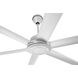 Mammoth 72 inch Silver Indoor/Outdoor Ceiling Fan in Wi-Fi