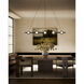 Elixir LED 48.13 inch Black Linear Pendant Ceiling Light