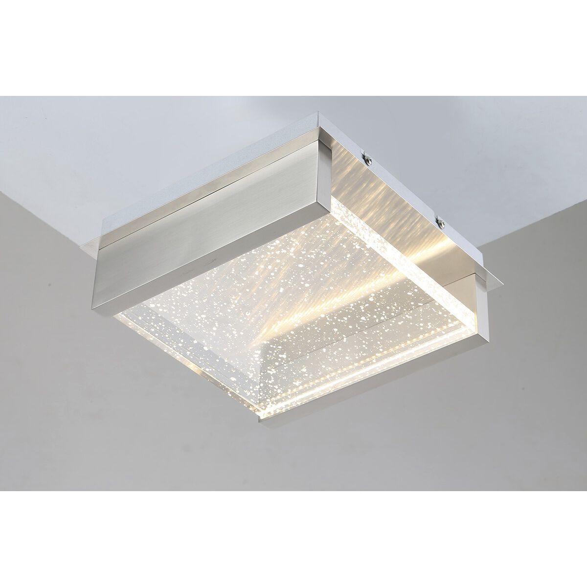 Paradiso LED 15 inch Satin Nickel Outdoor Wall Mount, Large