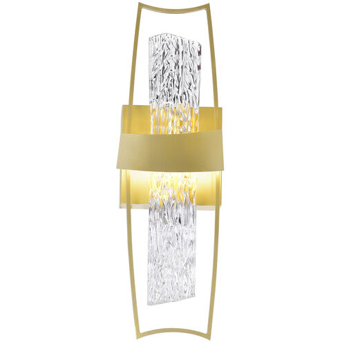 Guadiana LED 4 inch Satin Gold Wall Light