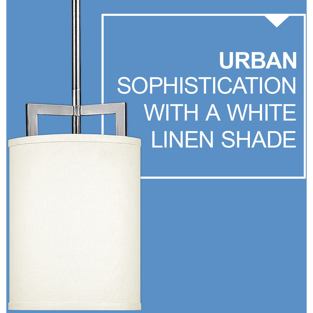 Hampton 1 Light 7 inch Antique Nickel Indoor Mini Pendant Ceiling Light