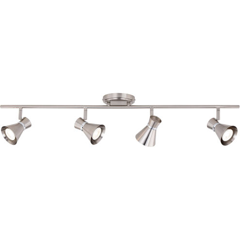 Alto 4 Light 120 Brushed Nickel and Chrome Directional Light Ceiling Light