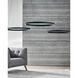 Sean Lavin Fiama LED 24 inch Plated Brass Chandelier Ceiling Light, Integrated LED