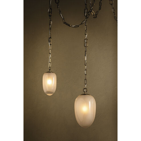 Daith 3 Light 48 inch Vintage Brass Chandelier Ceiling Light