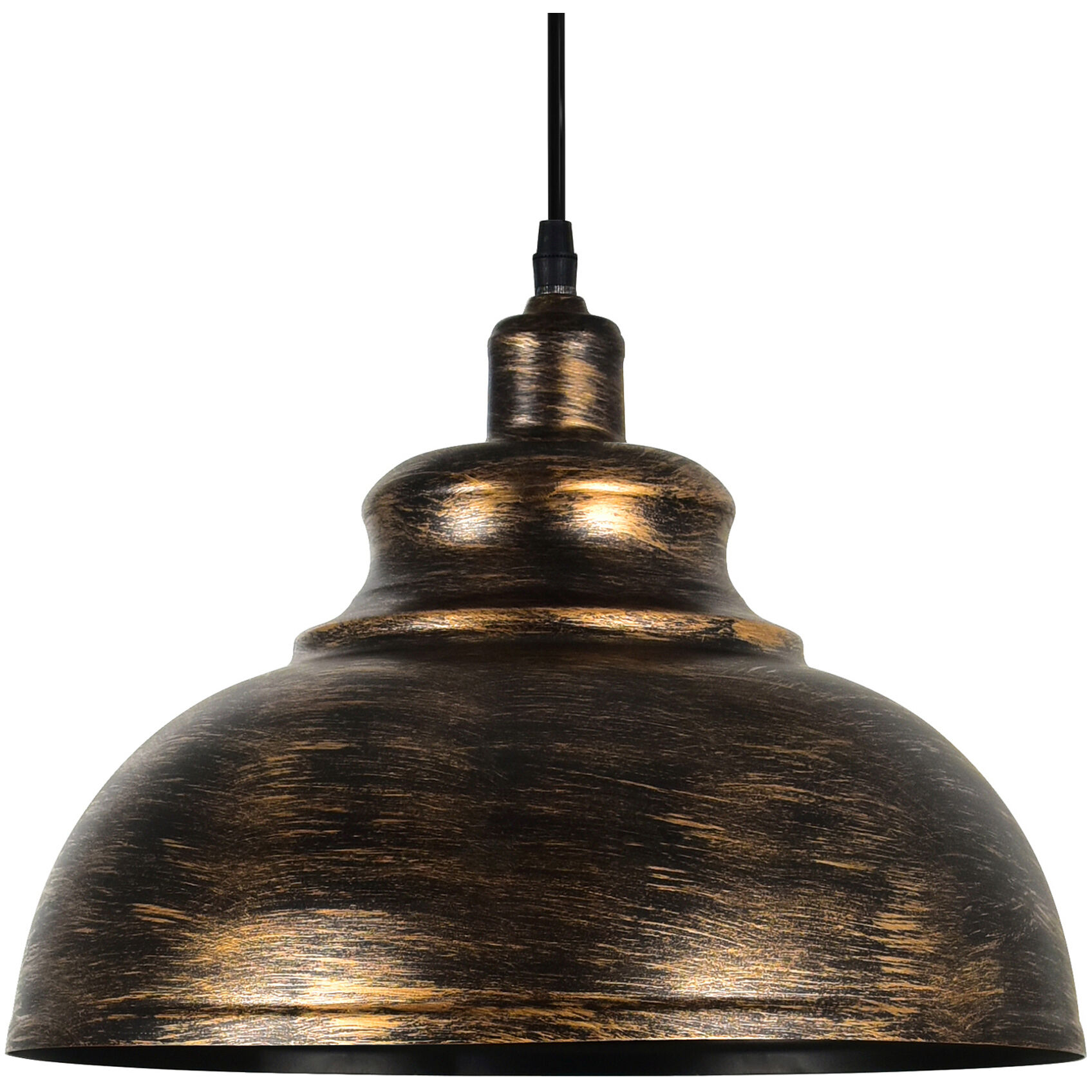 Vogel 1 Light 15 inch Antique Copper Down Pendant Ceiling Light