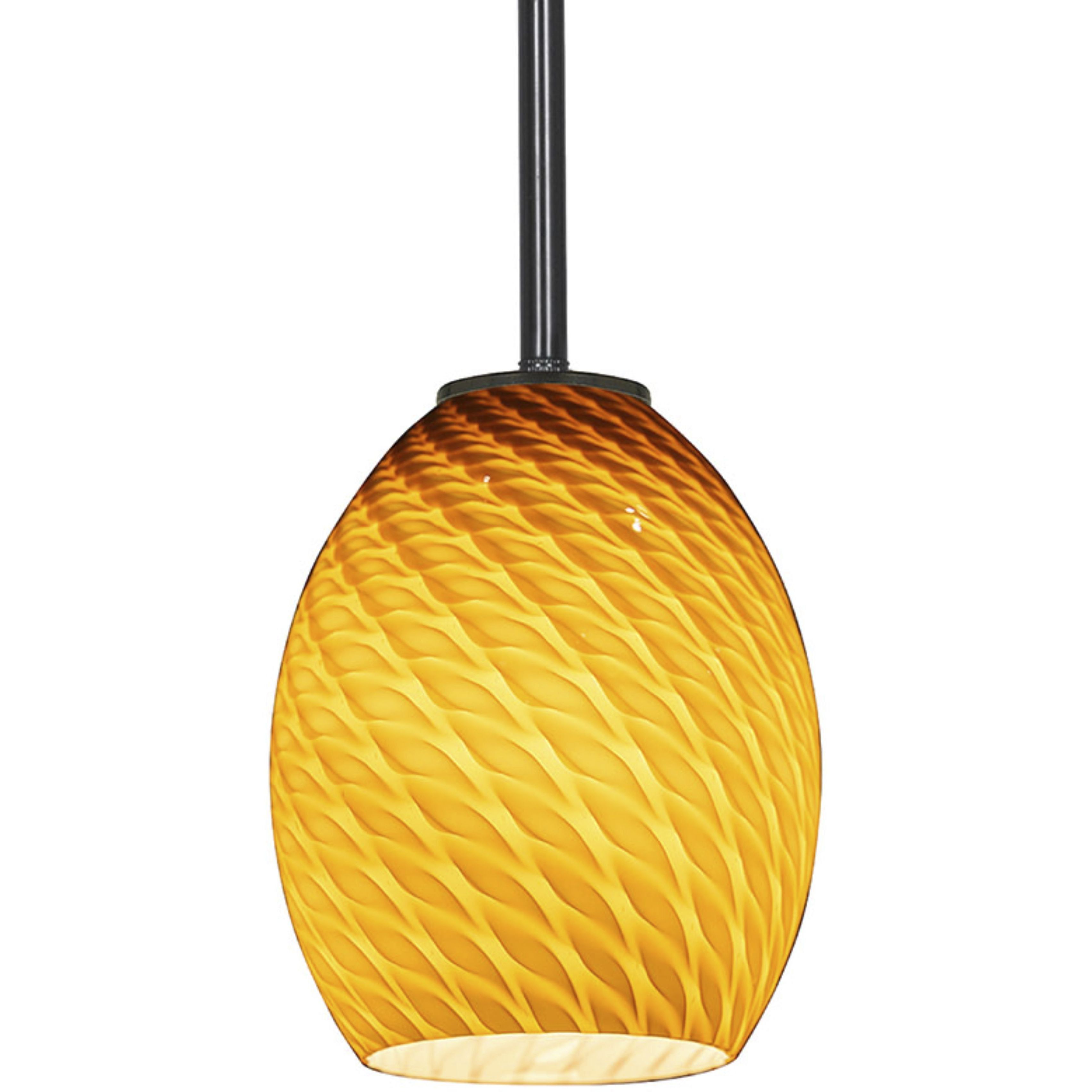 Brandy FireBird 1 Light 6 inch Oil Rubbed Bronze Pendant Ceiling Light in Amber Firebird, Rod