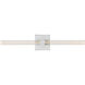Sean Lavin Reiya Square LED 24 inch Chrome Vanity Light Wall Light
