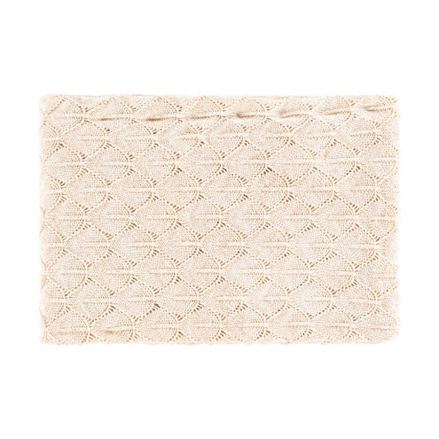 Myrtle Beach 60 X 50 inch Metallic - Champagne Throws