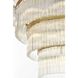 Harlow 28 Light 40 inch Satin Gold Chandelier Ceiling Light