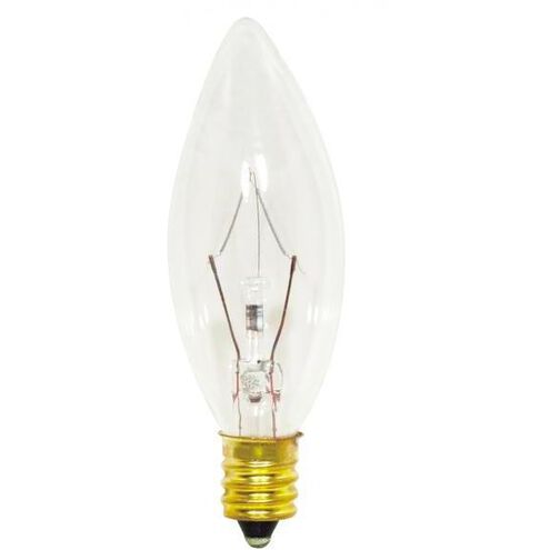 Lumos Incandescent B8 Candelabra E12 15 watt 130V 2700K Light Bulb