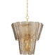 Cassian 10 Light 28.75 inch Vintage Gold Leaf Chandelier Ceiling Light