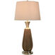 Roanoke 35.5 inch 150.00 watt Brushed Brown Table Lamp Portable Light